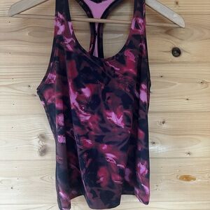 Lululemon Athletica Purple and Pink Sleeveless Tank Top